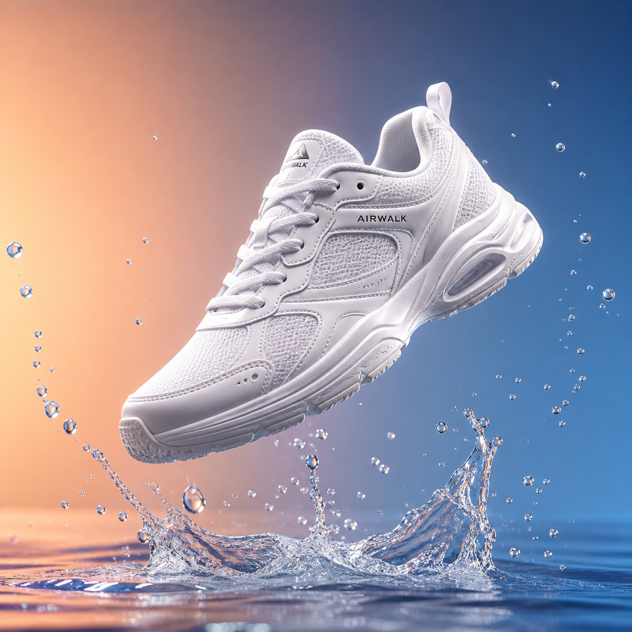 Floating Sneaker Product Shot